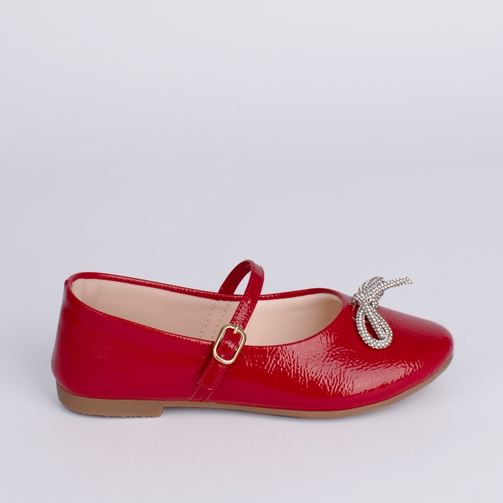 Sapatilha Kidy Soft Laco Vermelho Vermelho 2