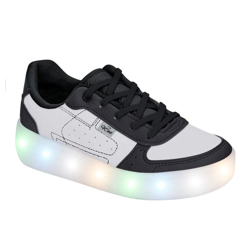TENIS RODINHA PRETO/BRANCO Kidy Preto/Branco 2