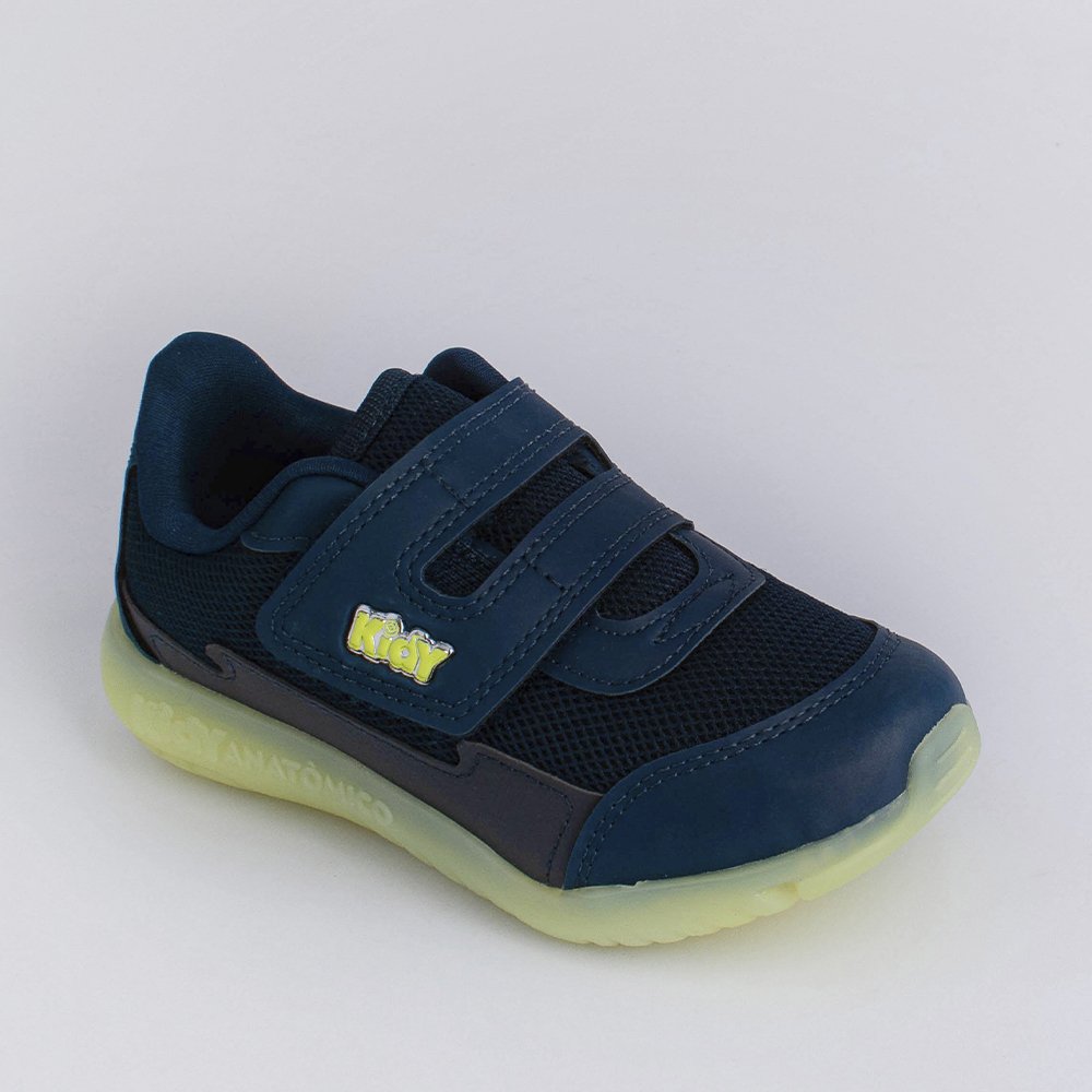 TENIS KIDY FLEX LIGHT MARINHO/GRAFITE/LEMON Kidy Marinho/Grafite/Lemon 2