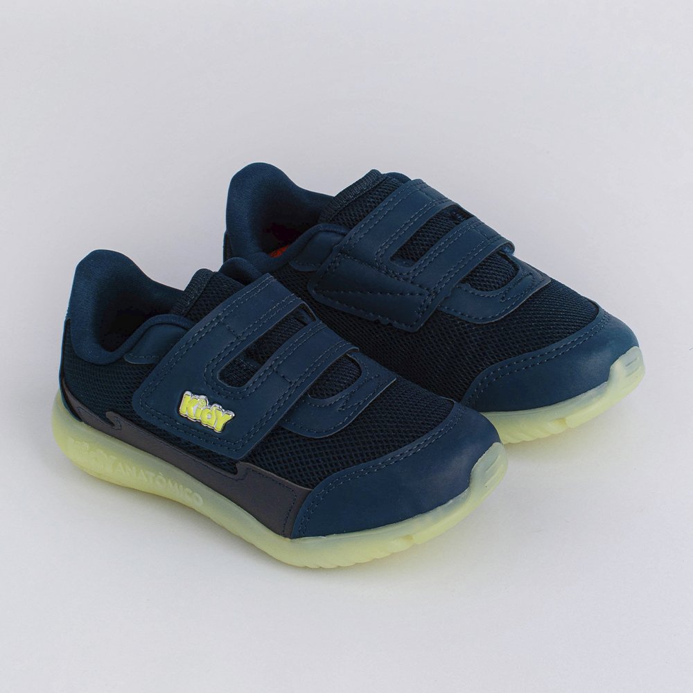 TENIS KIDY FLEX LIGHT MARINHO/GRAFITE/LEMON Kidy Marinho/Grafite/Lemon 3