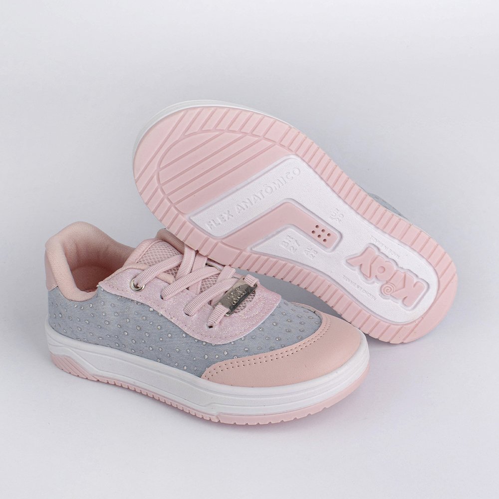 TENIS KIDY HAPPY JEANS/NUDE  Jeans/Nude 1