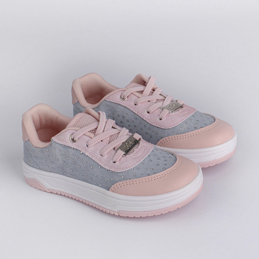TENIS KIDY HAPPY JEANS/NUDE  Jeans/Nude 4
