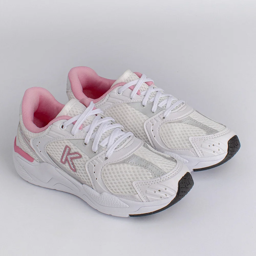 TENIS K360 RETRO BRANCO/ROSA Kidy Branco/Rosa 3