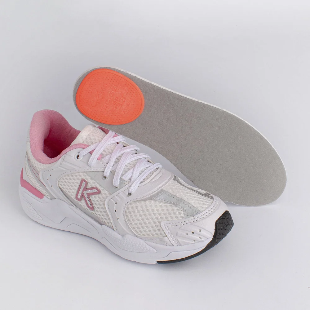 TENIS K360 RETRO BRANCO/ROSA Kidy Branco/Rosa 4