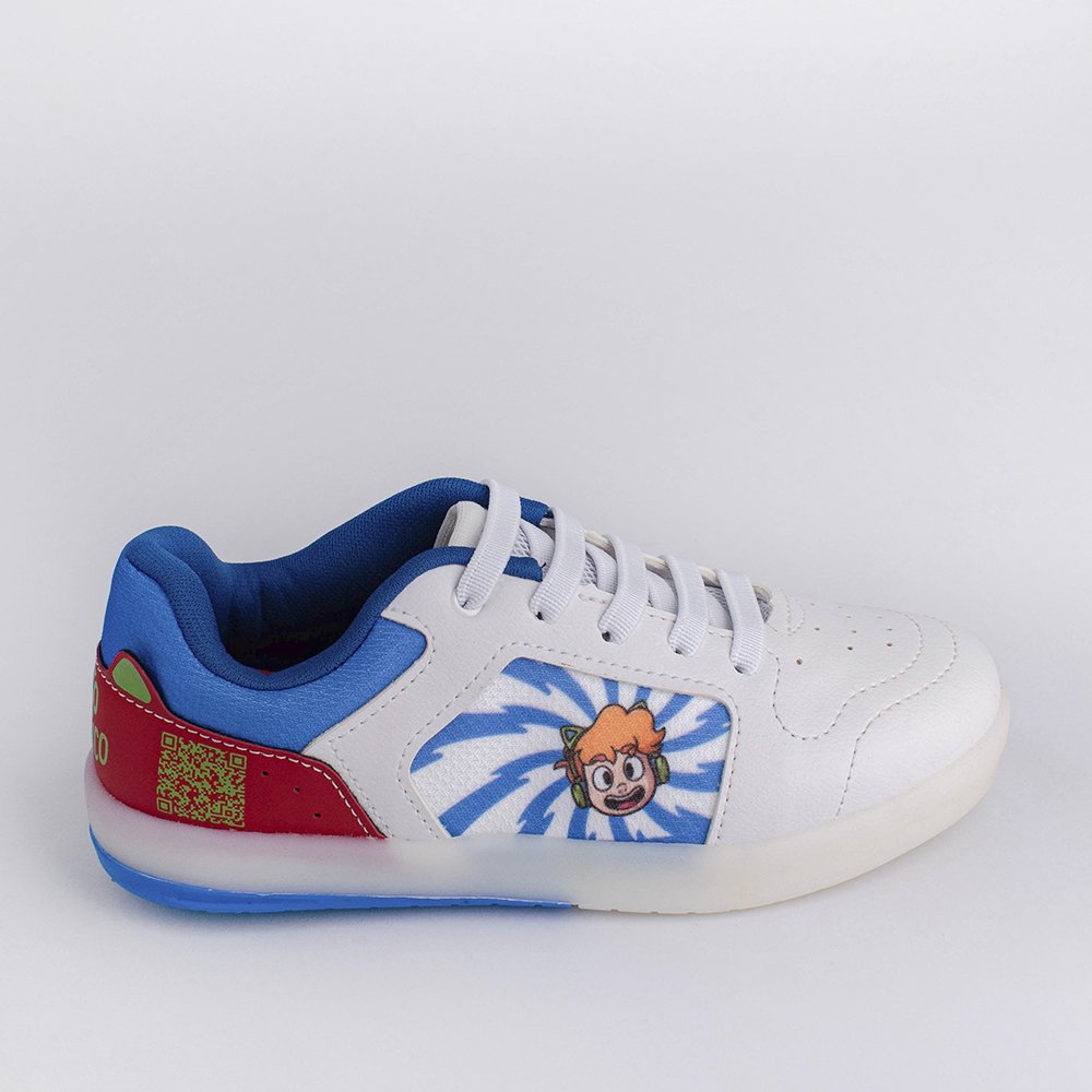 TENIS KD.HYPE G.GALACTICO BRANCO/COLORIDO Kidy