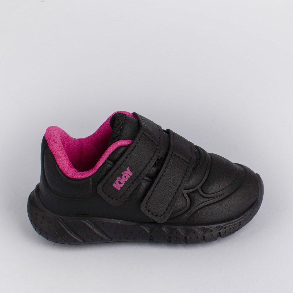 TENIS KIDY EQUILIBRIO PRETO/PINK Kidy Preto/Pink 4