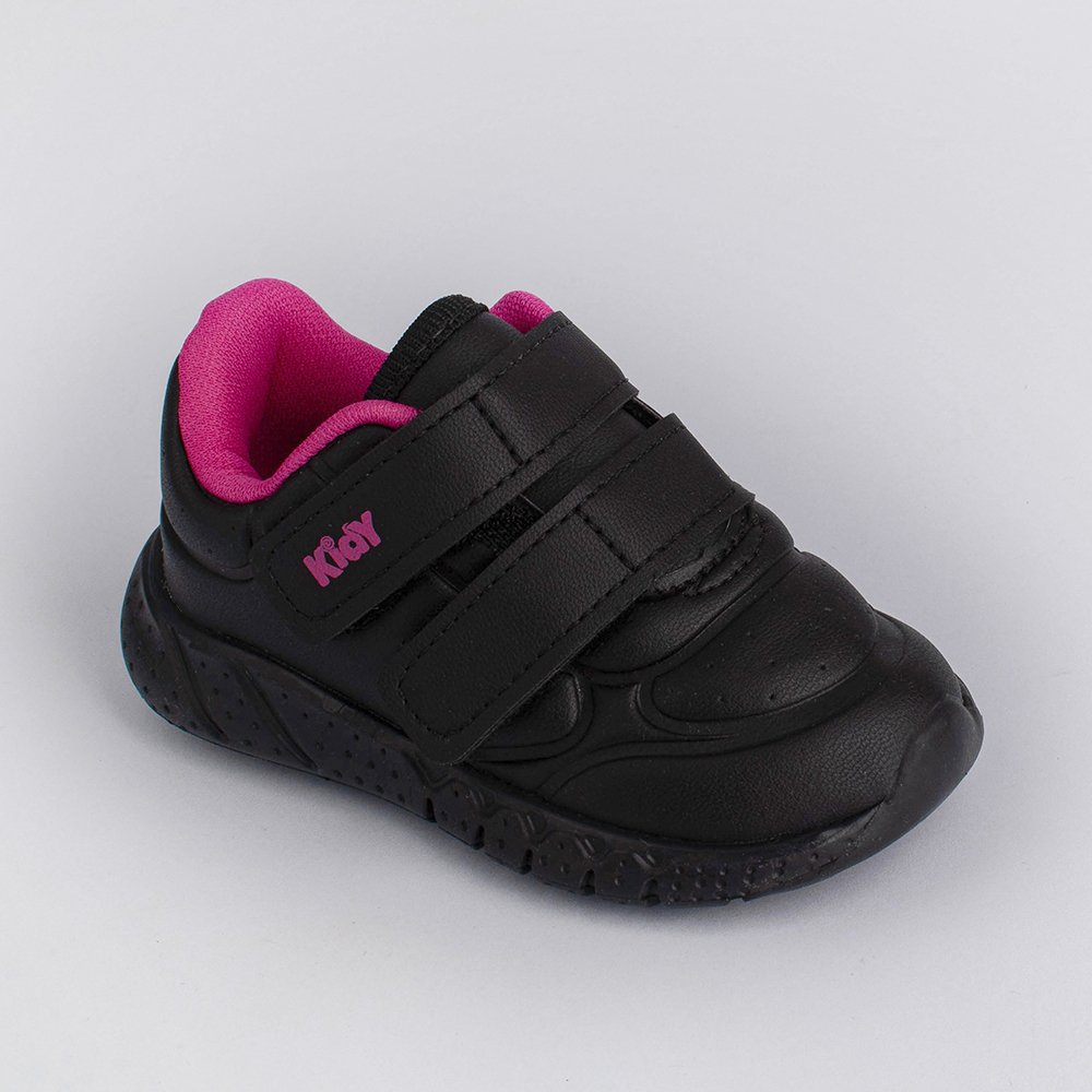 TENIS KIDY EQUILIBRIO PRETO/PINK Kidy Preto/Pink 5