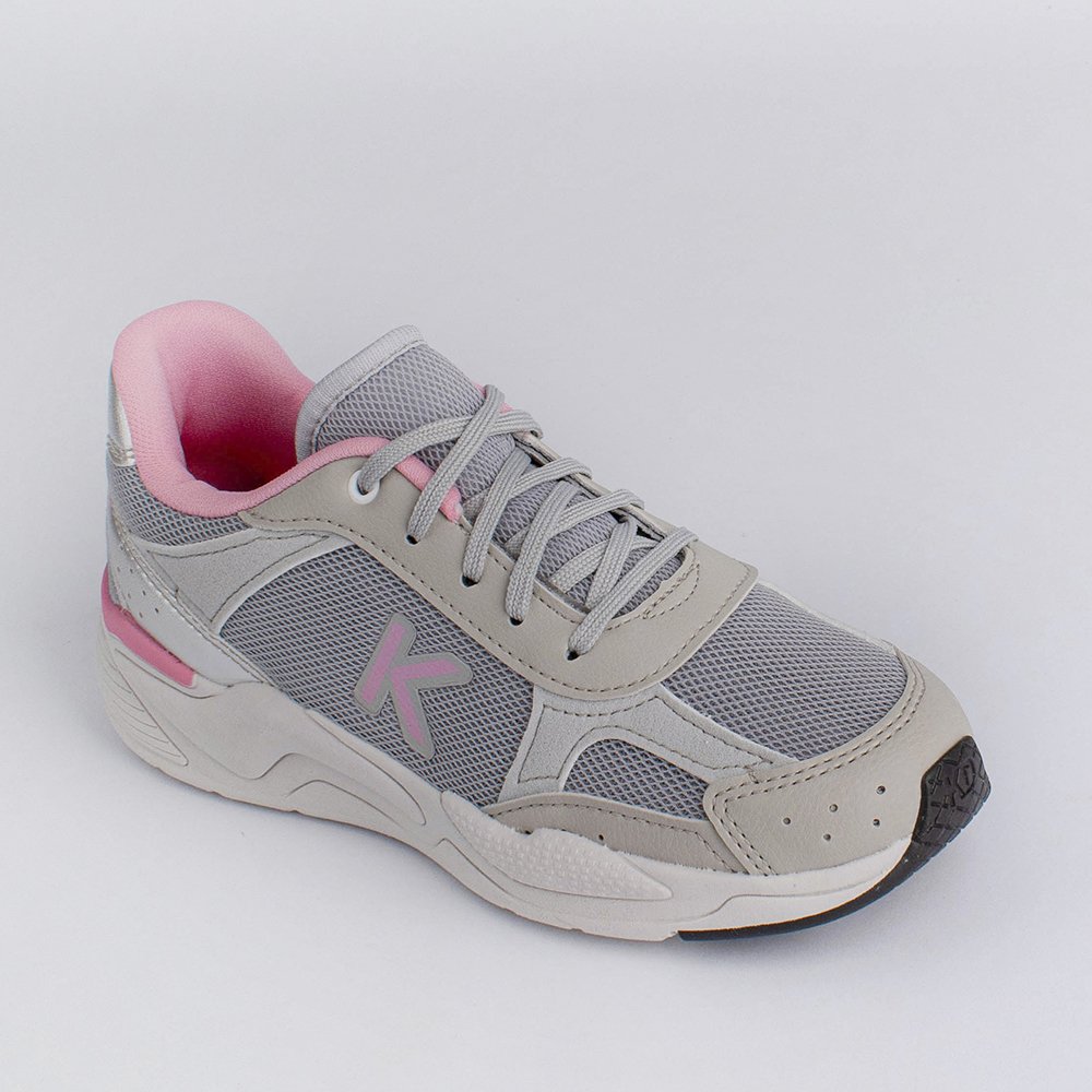 TENIS K360 RETRO CINZA/ROSA Kidy Cinza/Rosa 2