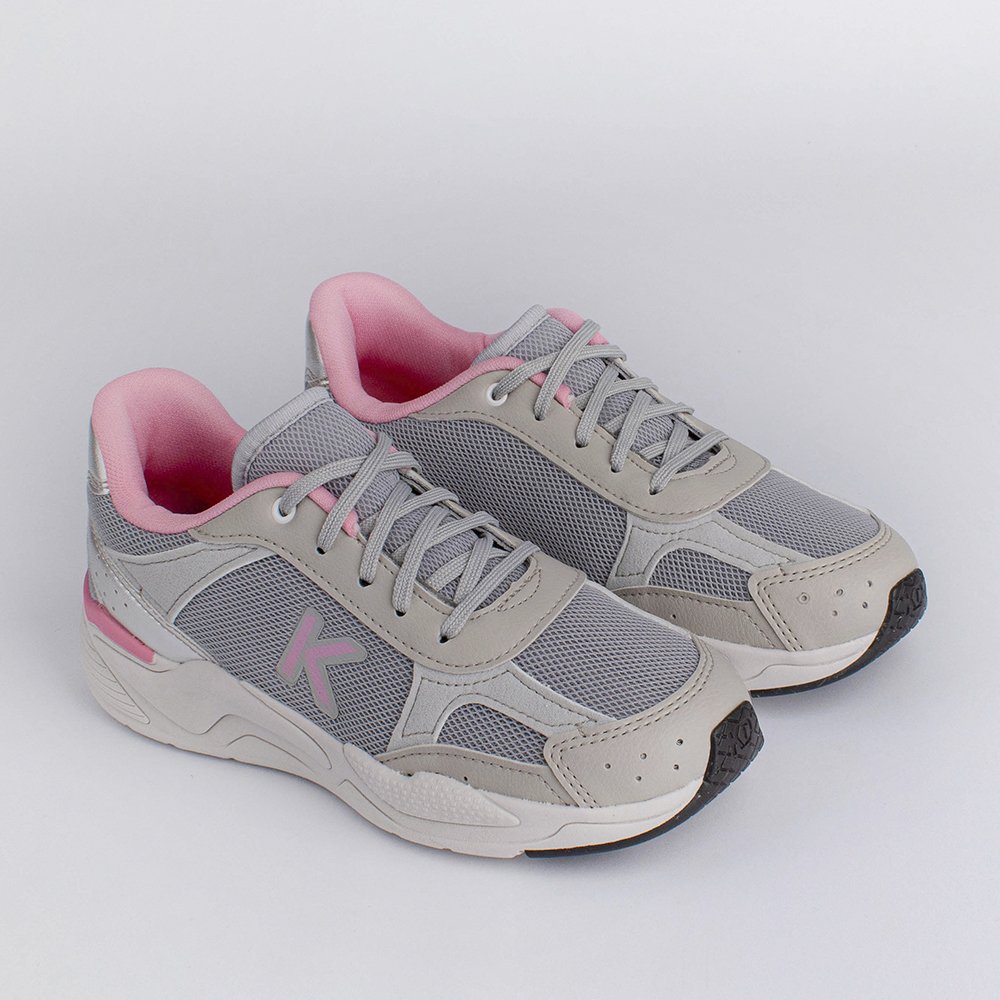 TENIS K360 RETRO CINZA/ROSA Kidy Cinza/Rosa 4
