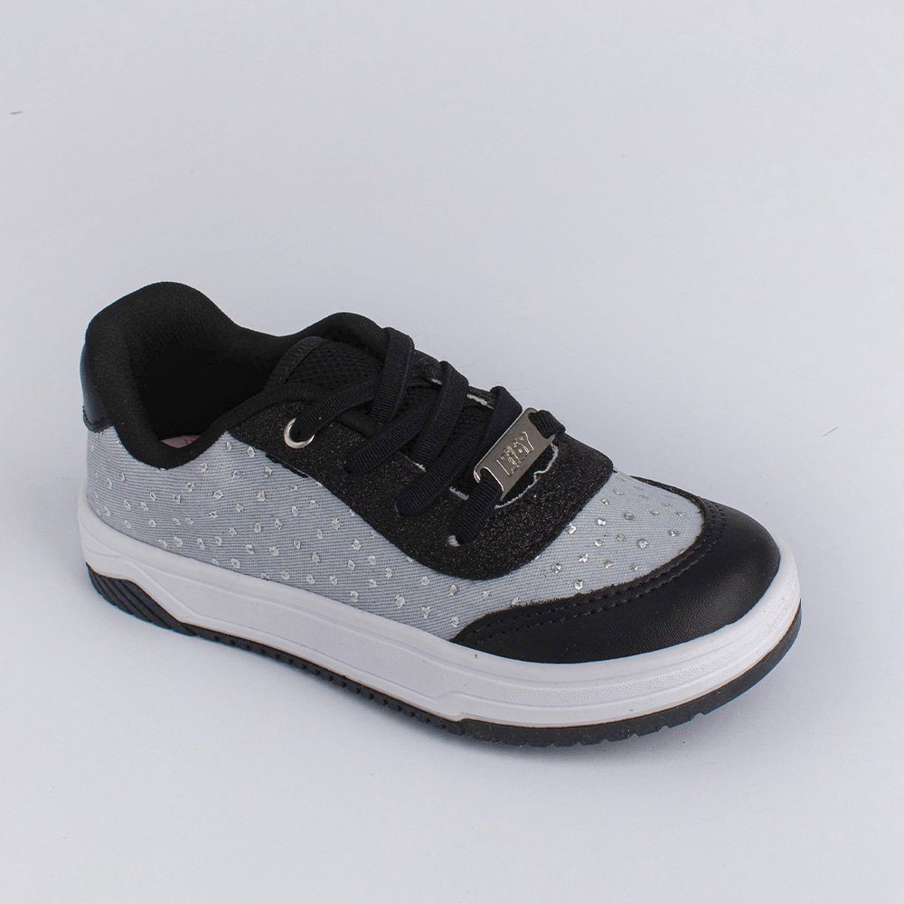 TENIS KIDY HAPPY JEANS/PRETO Jeans/Preto 2