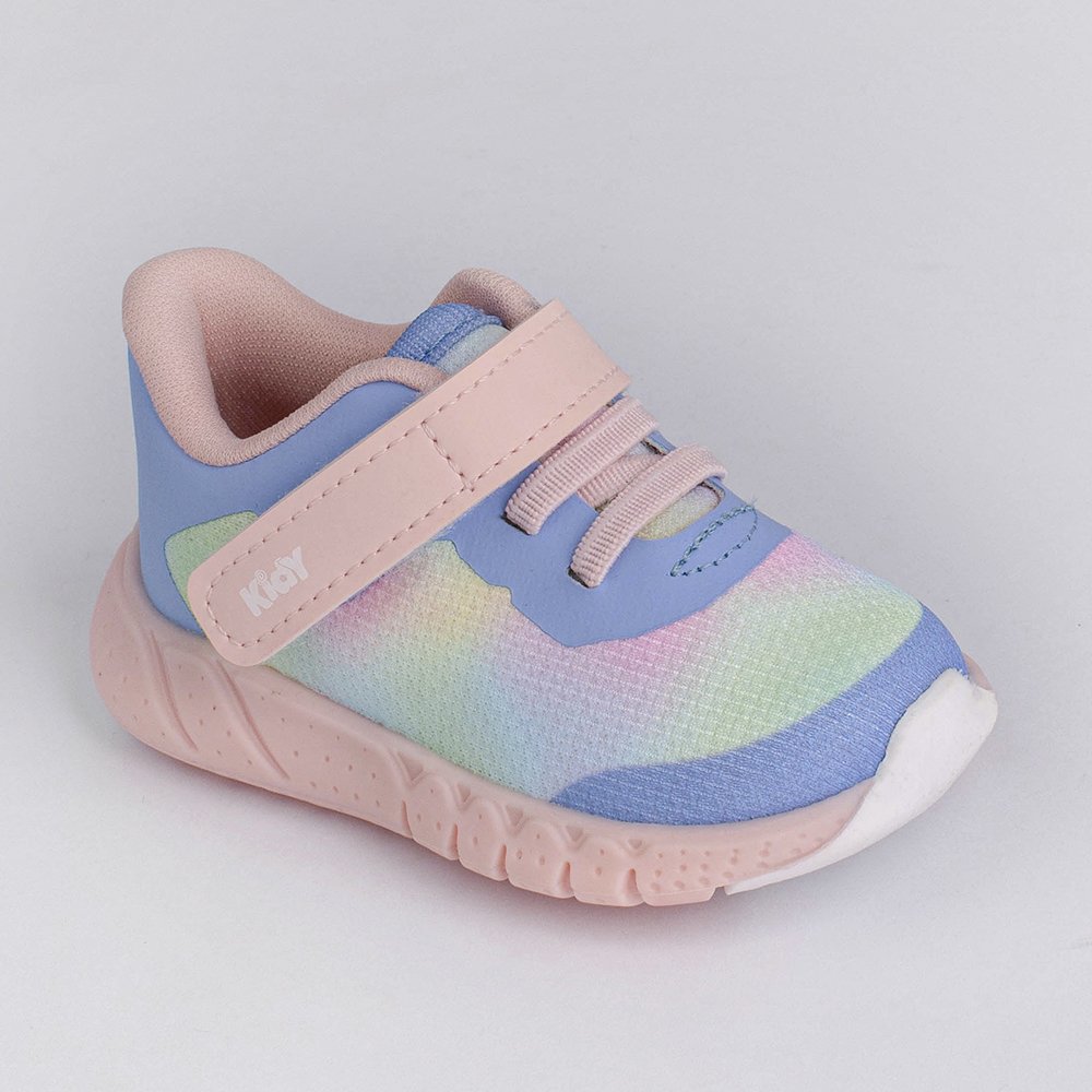 TENIS KIDY EQUILIBRIO AZUL BB/COLORIDO Kidy Azul Bebê/Colorido 2