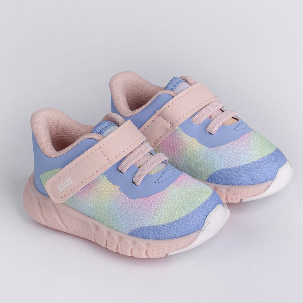 TENIS KIDY EQUILIBRIO AZUL BB/COLORIDO Kidy Azul Bebê/Colorido 3