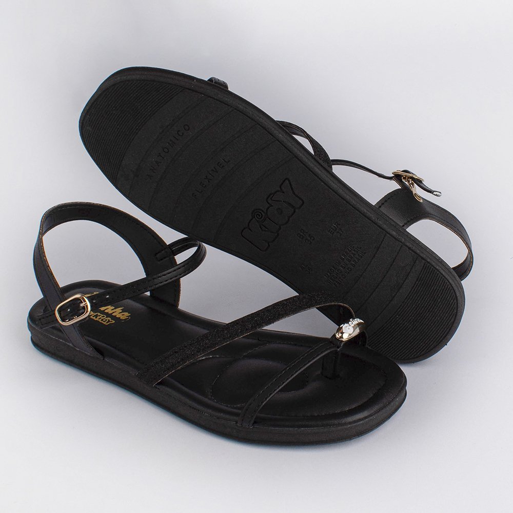 RASTEIRA FLAT PRETO Kidy Preto 5