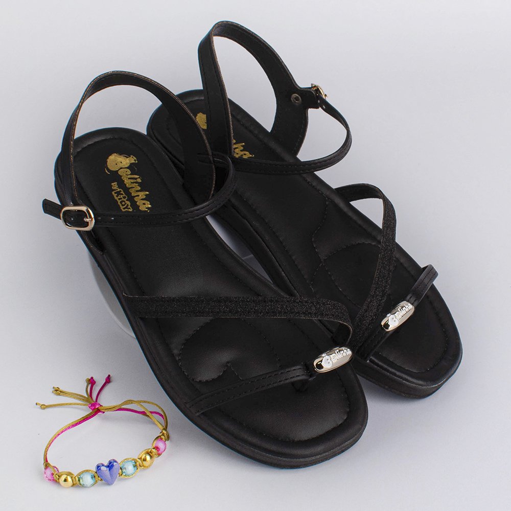 RASTEIRA FLAT PRETO Kidy Preto 2