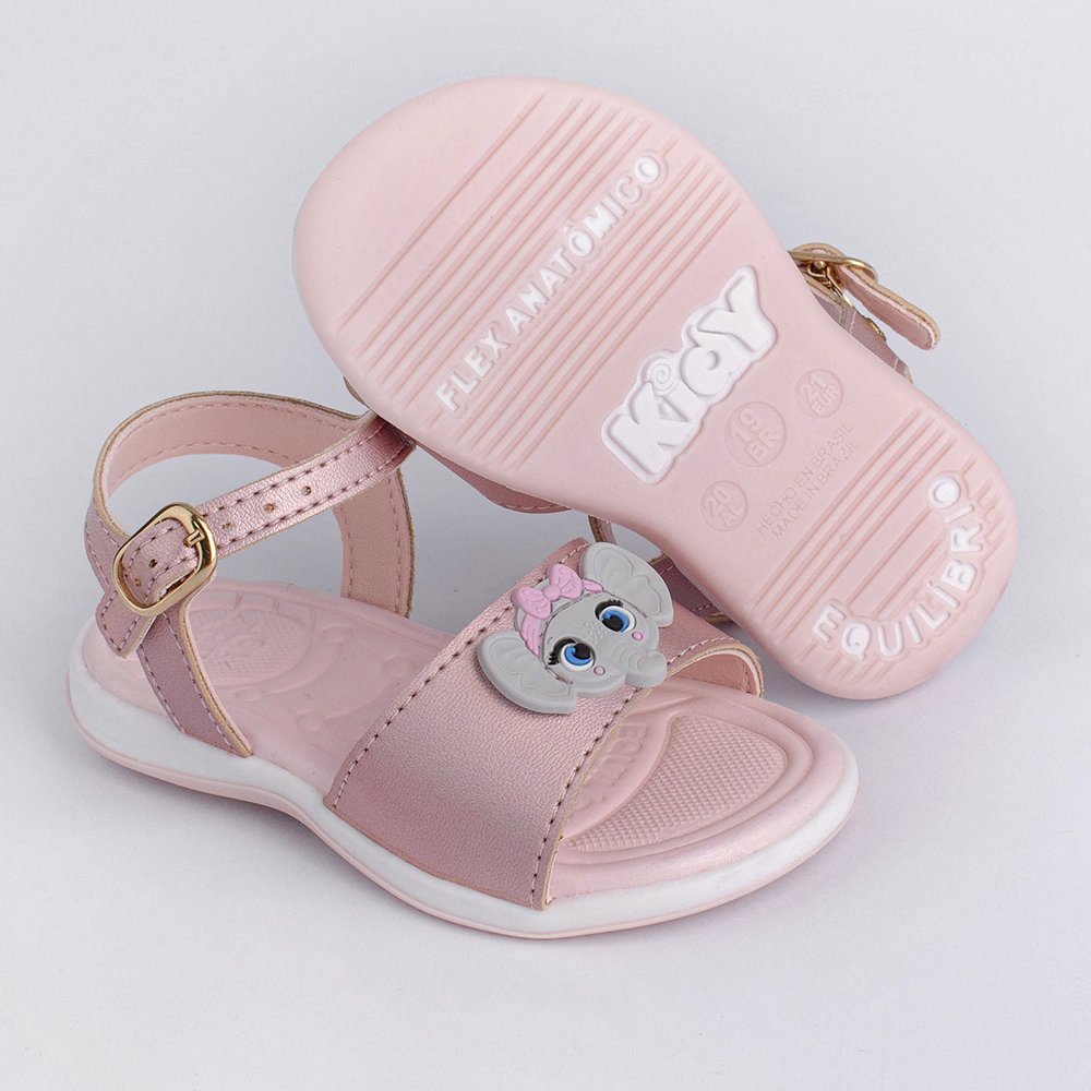 SANDALIA KIDY BABY EQUILIBRIO NUDE Kidy Rosa 3