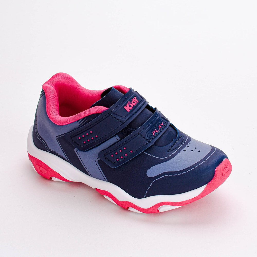 TENIS KIDY PLAY RESPITEC MARINHO/AZUL PINK  Marinho/Azul/Pink 3