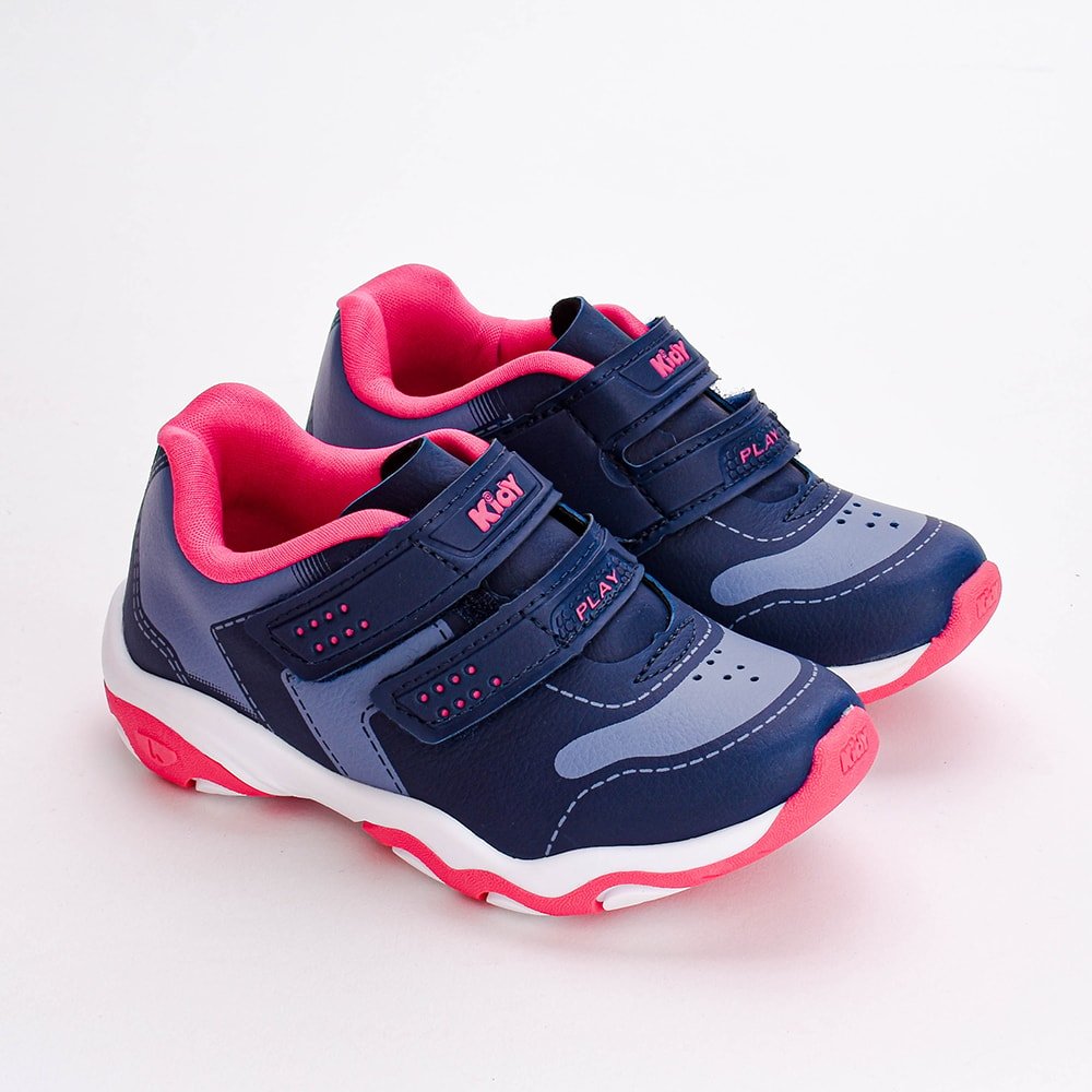 TENIS KIDY PLAY RESPITEC MARINHO/AZUL PINK  Marinho/Azul/Pink 4