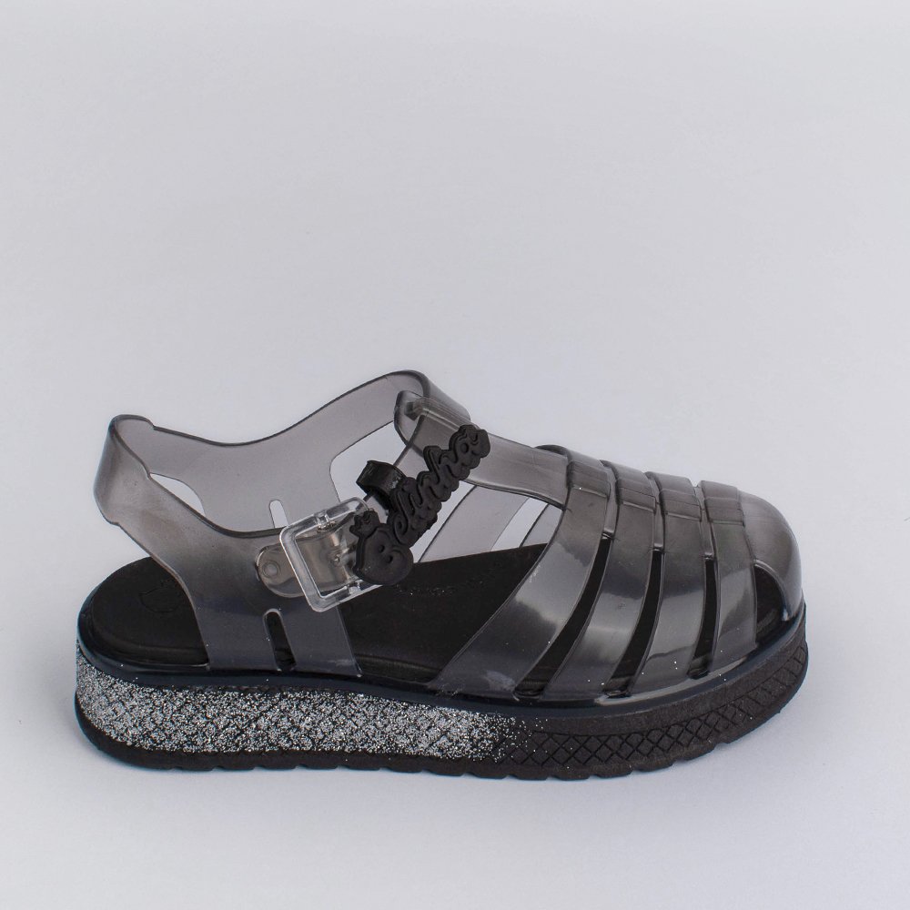 SANDALIA KIDY GLOSS PRETO  Preto 3