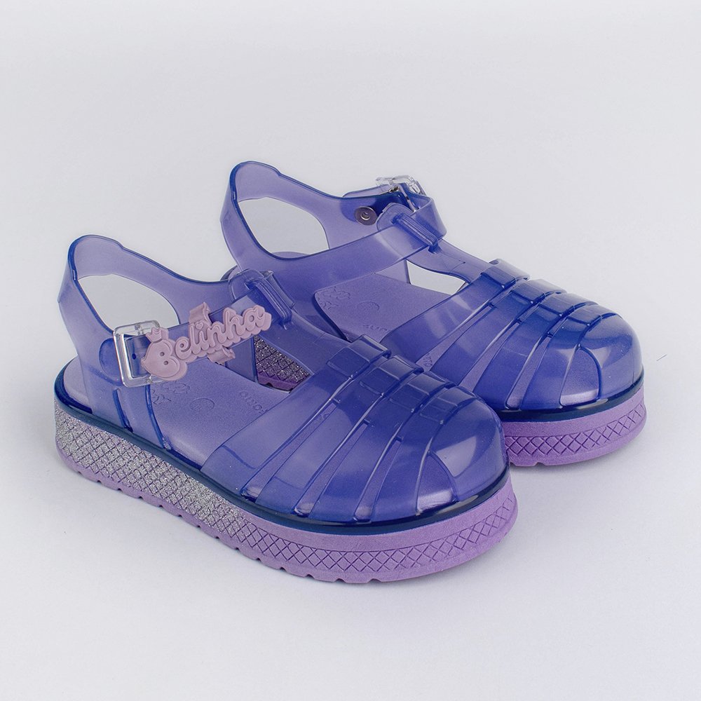 SANDALIA KIDY GLOSS LILAS Lilás 4