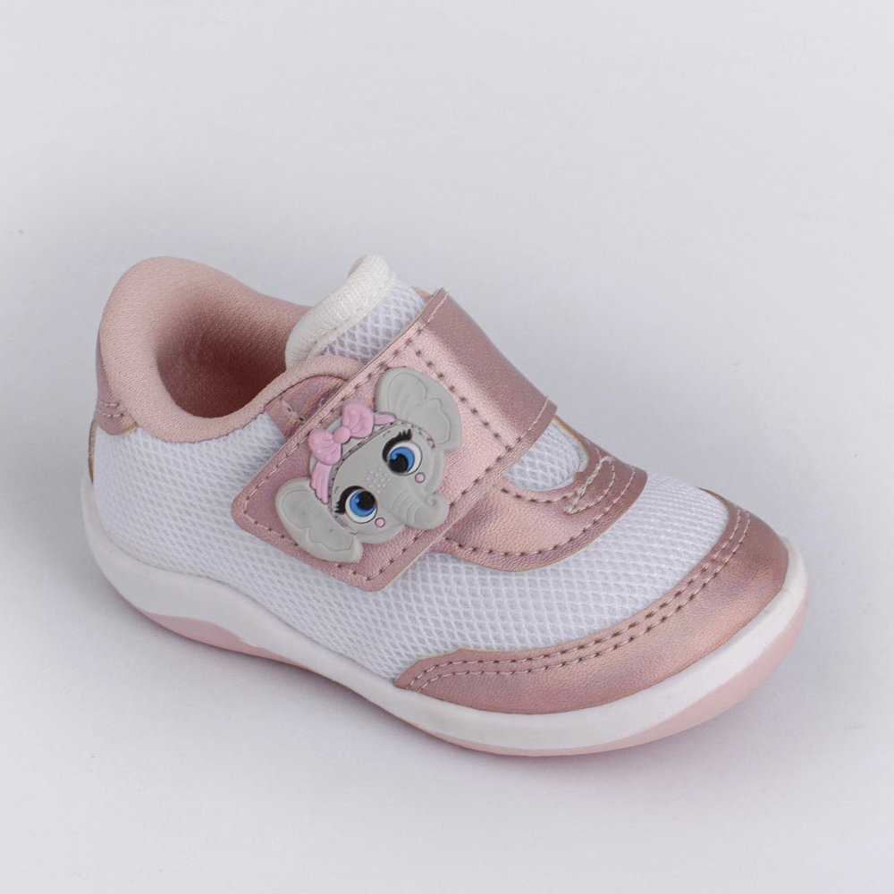 TENIS KIDY COLORS EQUILIBRIO BRANCO/NUDE  Branco/Nude 2