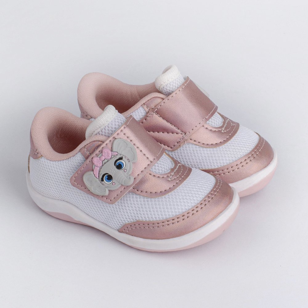 TENIS KIDY COLORS EQUILIBRIO BRANCO/NUDE  Branco/Nude 3