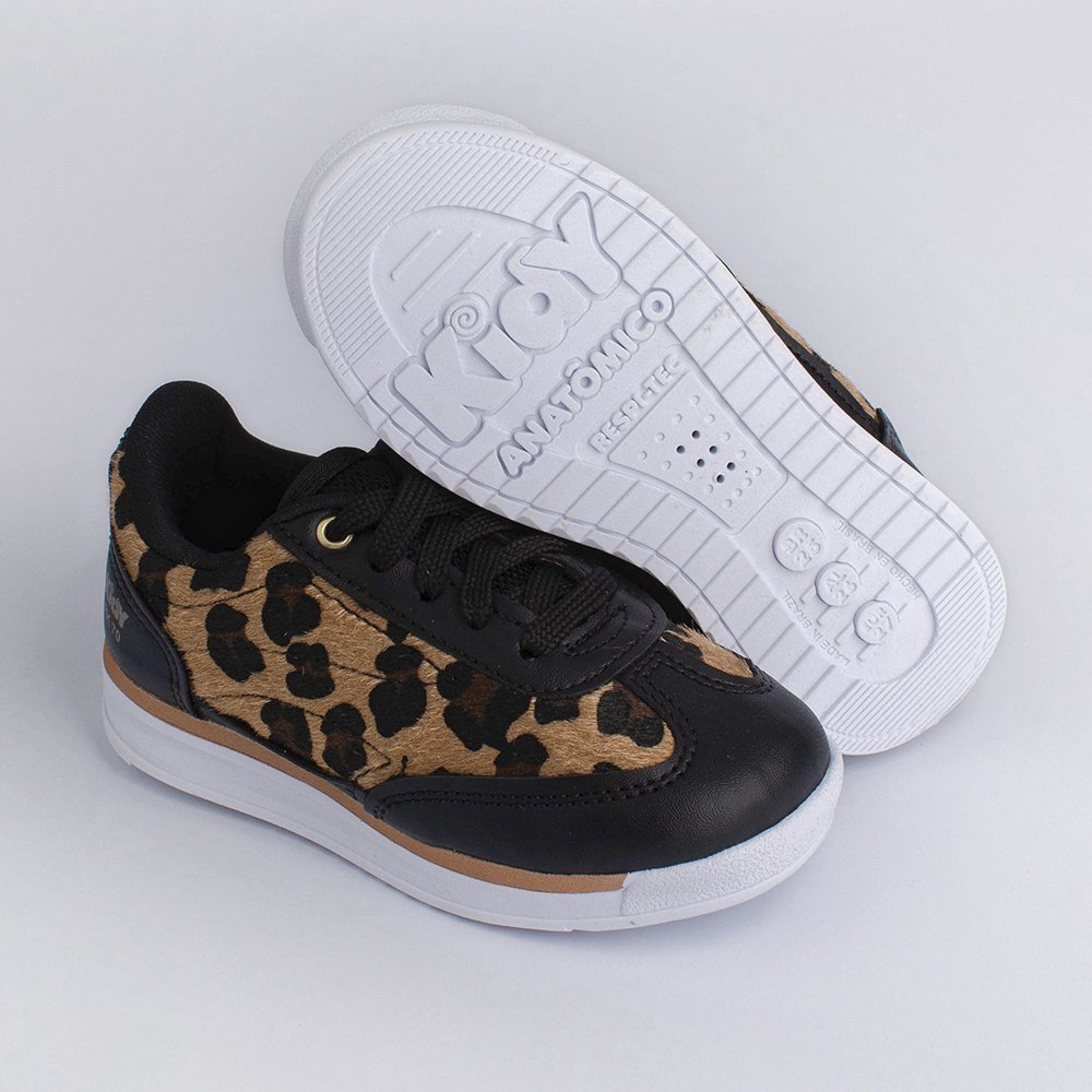 TENIS RK 70 PRETO/ONCA Kidy Preto/Onça 3
