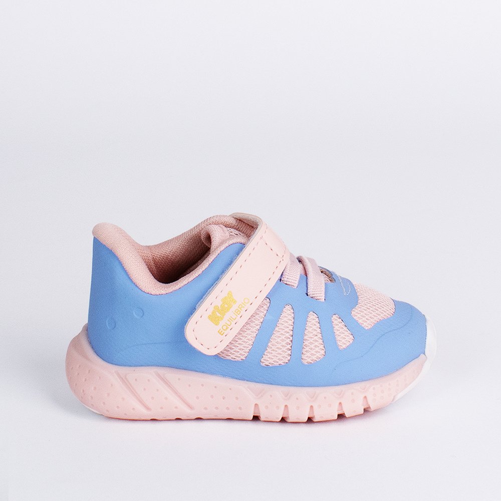 TENIS KIDY EQUILIBRIO AZUL/NUDE  Azul Bebê 4