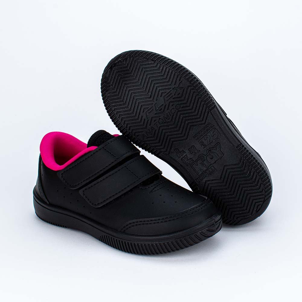 TENIS KIDY USEFULL COLLEGE PRETO/PINK Preto 2