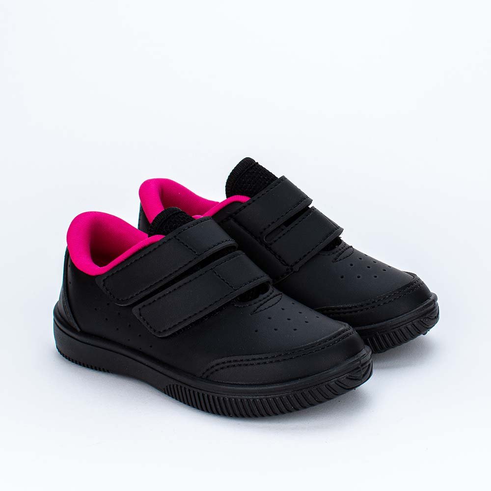 TENIS KIDY USEFULL COLLEGE PRETO/PINK Preto 3