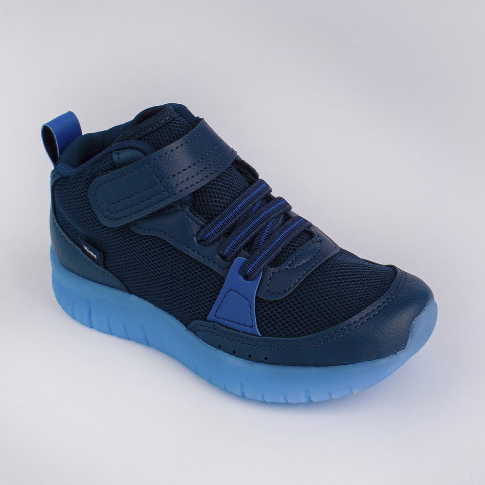 TENIS KIDY LIGHT FUN MARINHO/AZUL ROYAL 