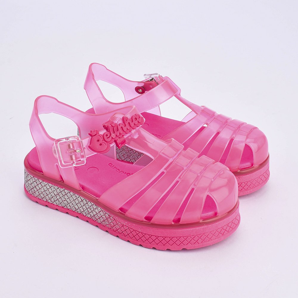 SANDALIA KIDY GLOSS PINK Kidy Rosa 4