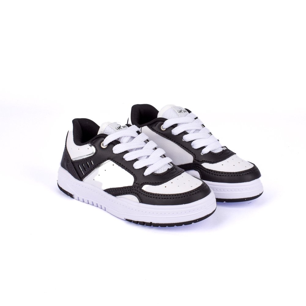 TENIS K360 ESTILO RESPITEC BRANCO/PRETO Kidy Branco/Preto 2