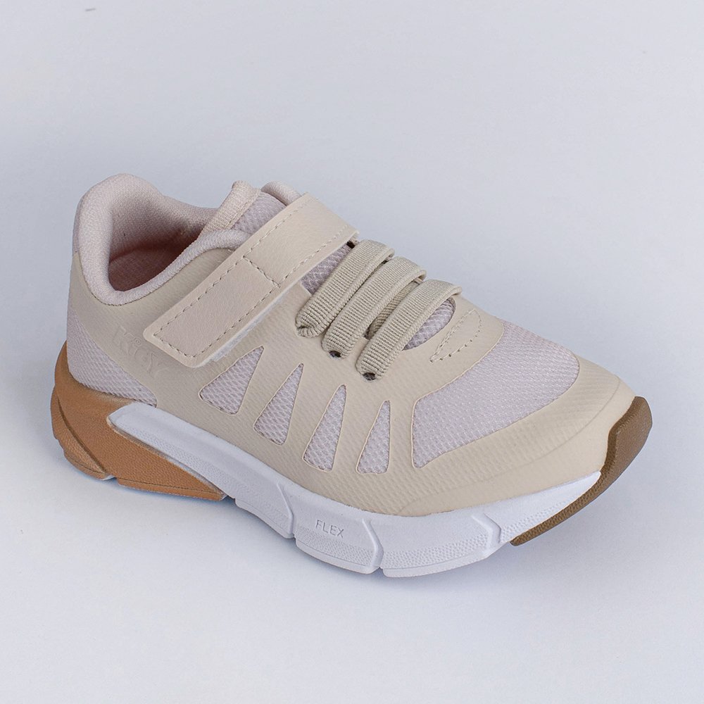 TENIS KIDY ENERGY BABY RESPITEC MARFIM/DOURADO  Bege 2