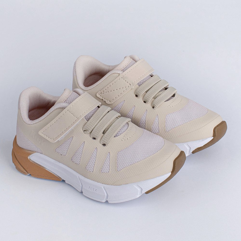 TENIS KIDY ENERGY BABY RESPITEC MARFIM/DOURADO  Bege 3