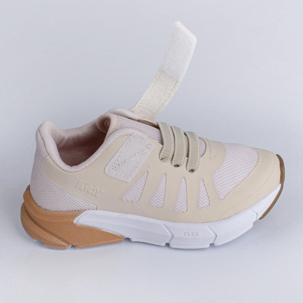 TENIS KIDY ENERGY BABY RESPITEC MARFIM/DOURADO  Bege 5