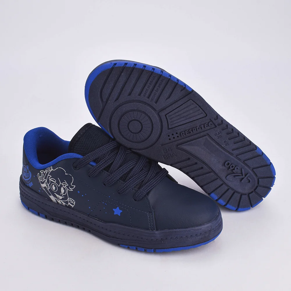 TENIS K360 ESTILO RESPITEC MARINHO/AZUL ROYAL/GELO Kidy Azul Marinho 4
