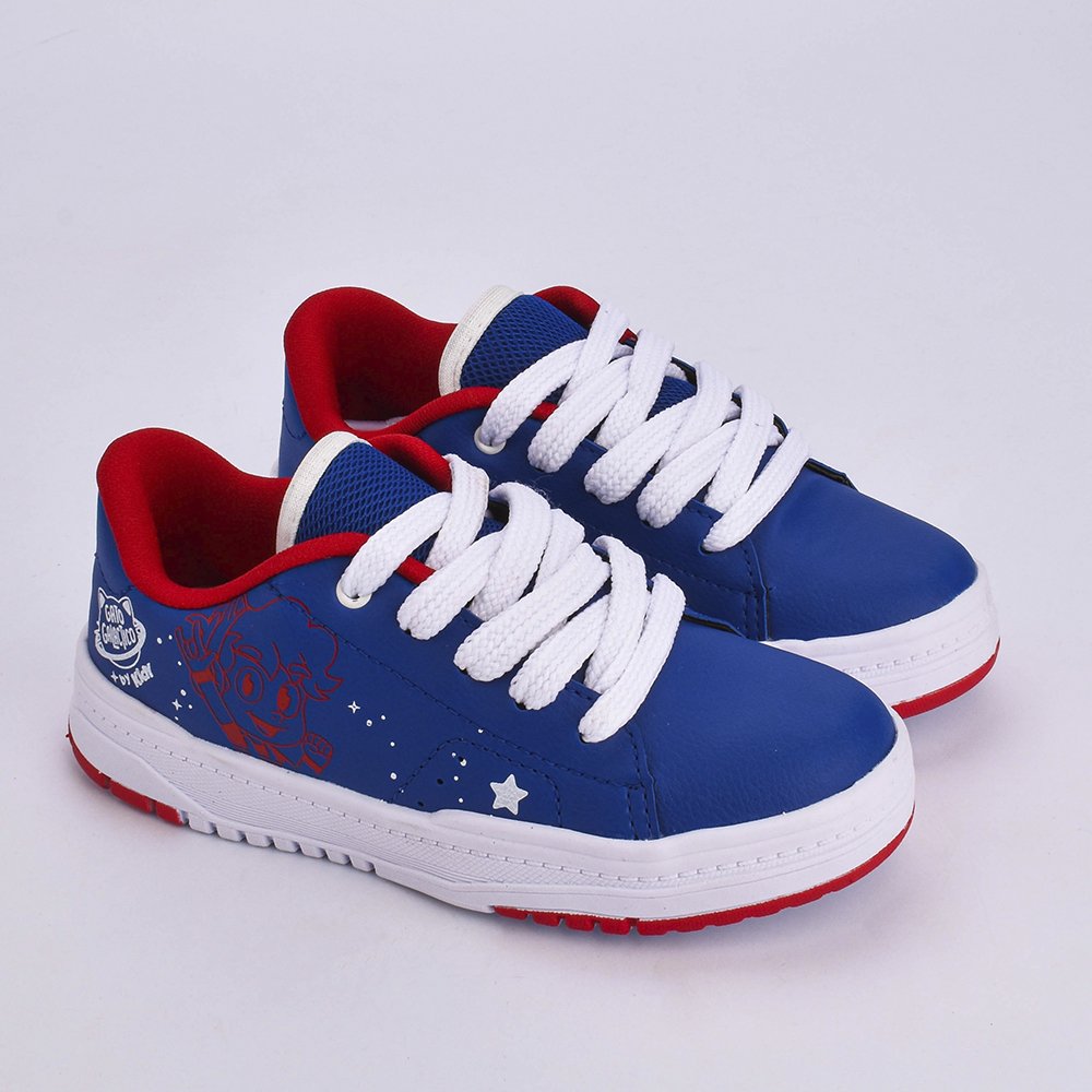 TENIS K360 ESTILO RESPITEC AZUL ROYAL/VERMELHO/BRANCO Kidy Azul/Vermelho 3