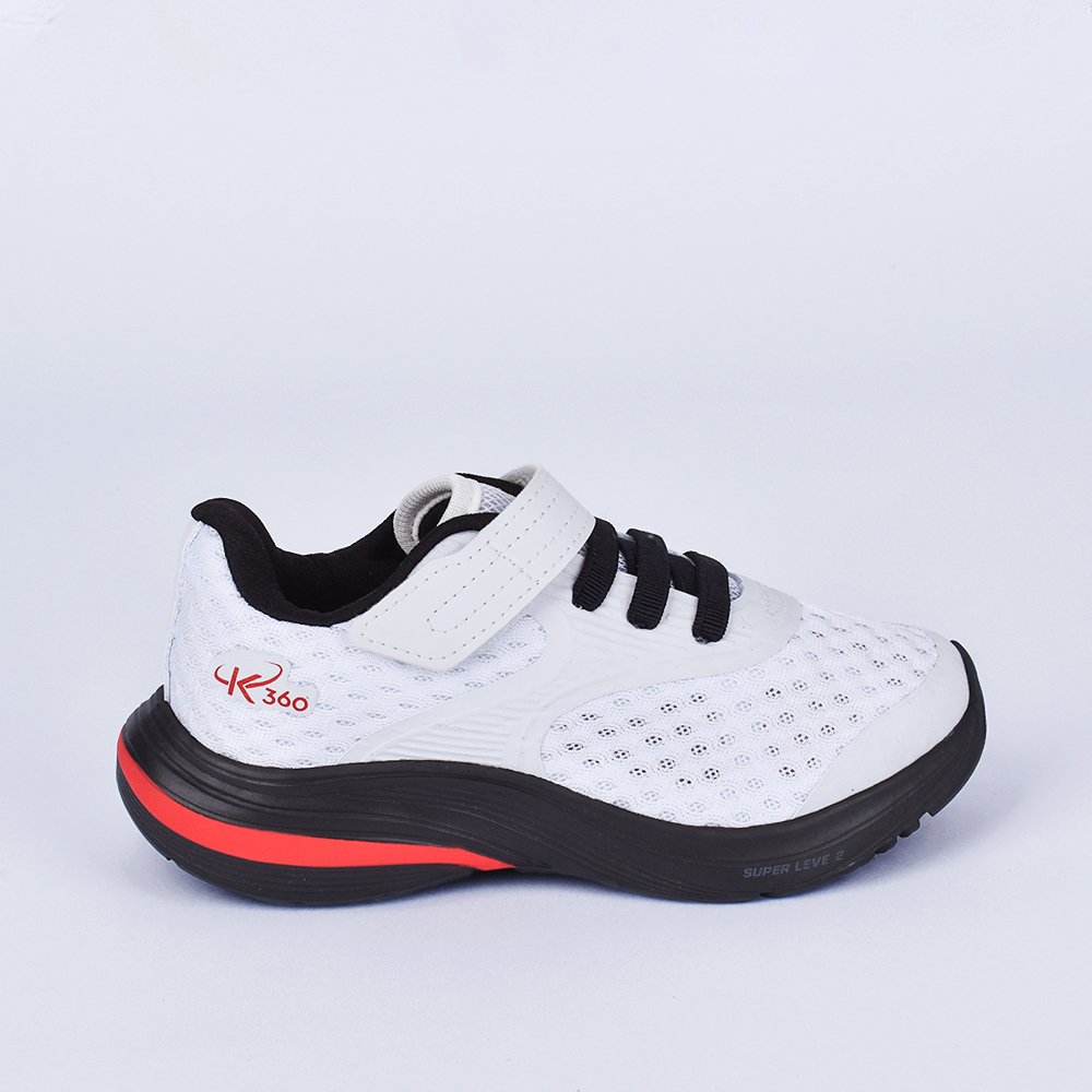 Tenis Infantil K-360 Super Leve 2 Esportivo Branco 