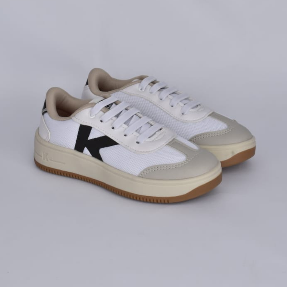 TENIS K360 NOVA YORK BRANCO/PRETO Kidy Branco/Areia 3