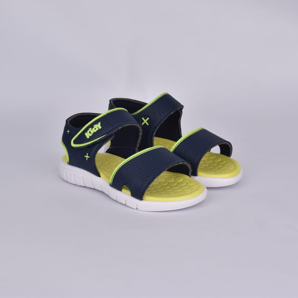SANDALIA KIDY TOYS MARINHO/VERDE NEON Kidy