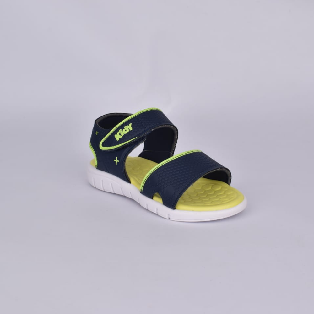 SANDALIA KIDY TOYS MARINHO/VERDE NEON Kidy Azul Marinho/Verde 2