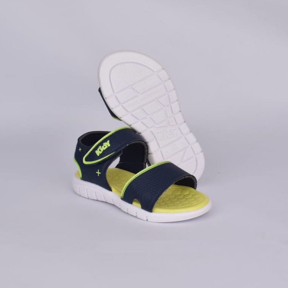 SANDALIA KIDY TOYS MARINHO/VERDE NEON Kidy Azul Marinho/Verde 3