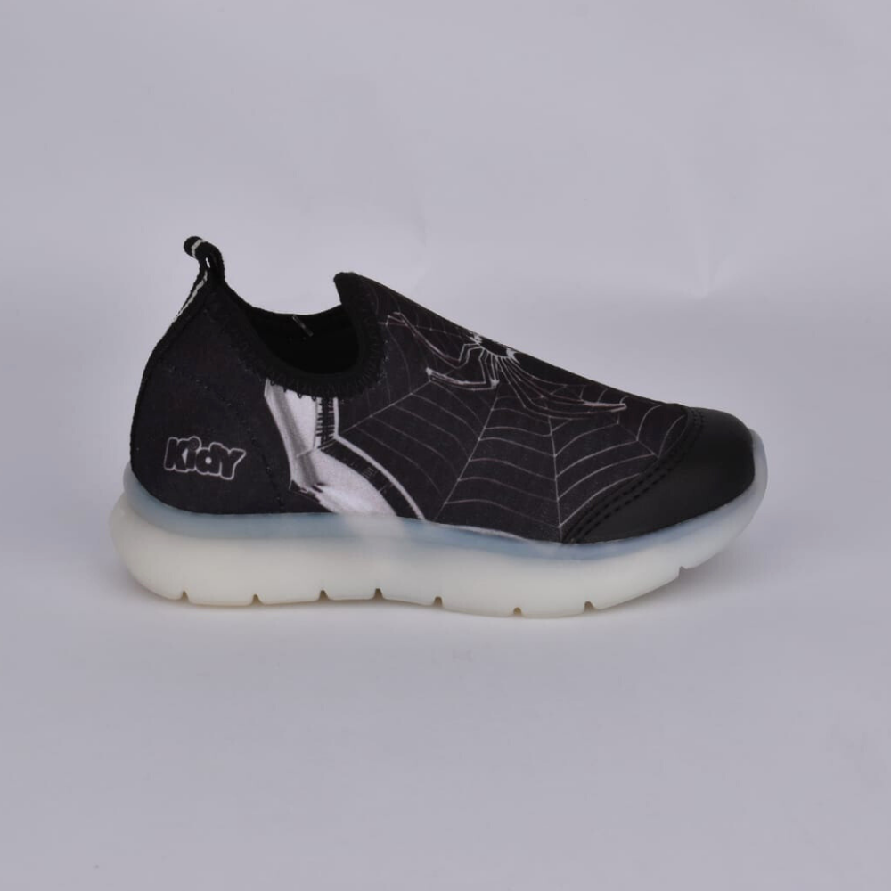 TENIS KIDY FLEX LIGHT PRETO/PRATA Kidy Preto 2