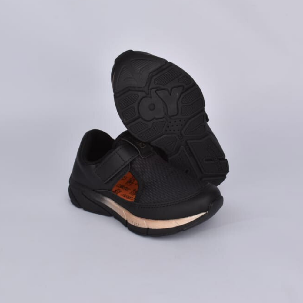 TENIS KIDY ENERGY BABY RESPITEC PRETO/BRONZE Kidy Preto 2