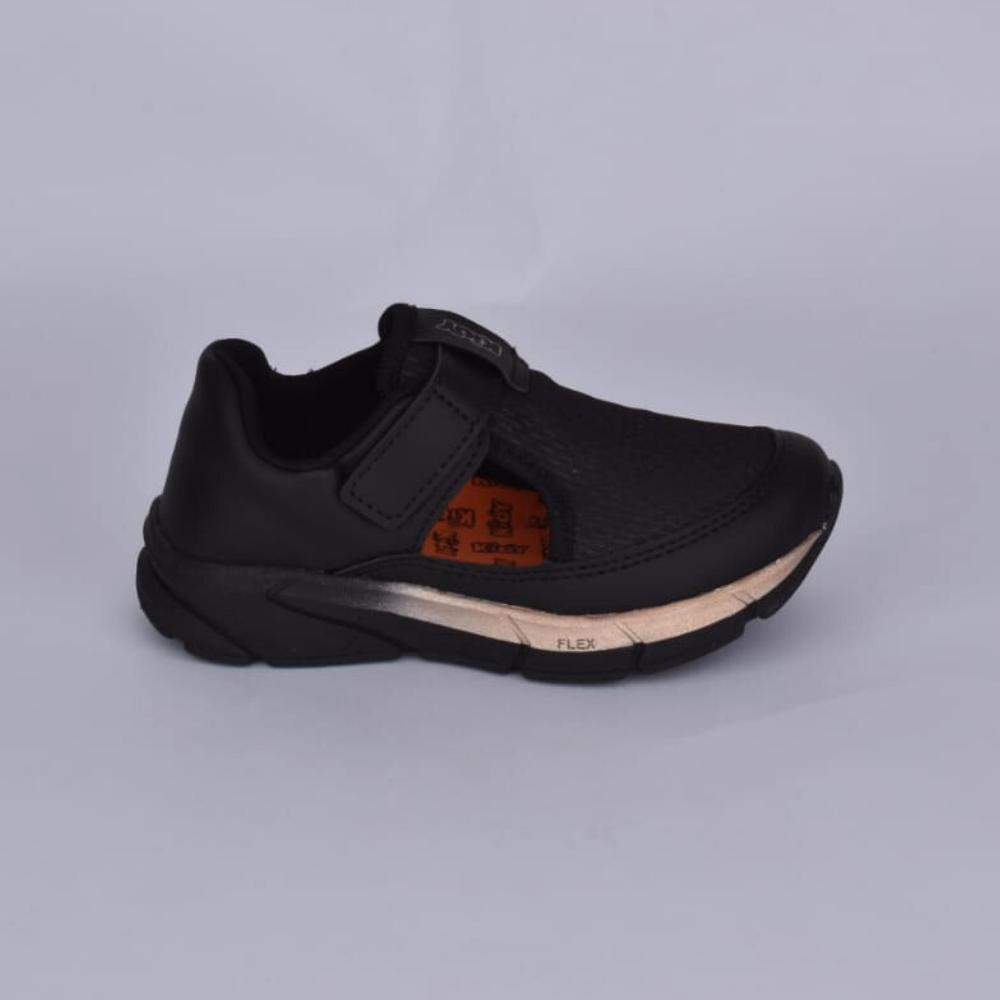 TENIS KIDY ENERGY BABY RESPITEC PRETO/BRONZE Kidy Preto 4