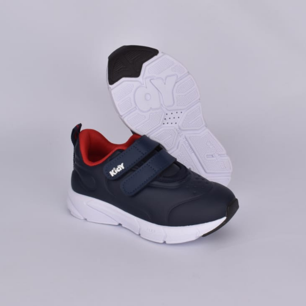 TENIS KIDY ENERGY BABY RESPITEC MARINHO/VERMELHO Kidy Azul Marinho 2