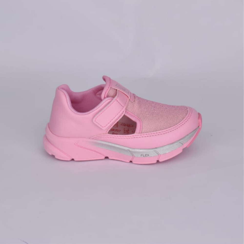 TENIS KIDY ENERGY BABY RESPITEC ROSA/PRATA Kidy Rosa 4