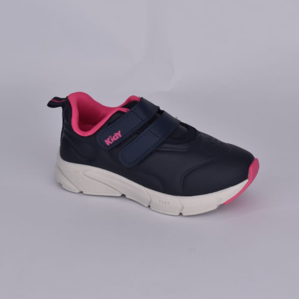 TENIS KIDY ENERGY BABY RESPITEC MARINHO/GLOSS Kidy Azul Marinho/Rosa 4