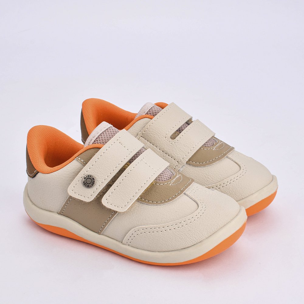 Tenis Kidy Colors Equilibrio Areia Taupe Laranja Bege/Taupe 3