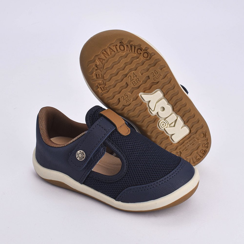 Tenis Kidy Colors Equilibrio Marinho Azul Marinho 5